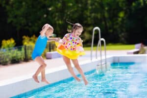 Inground pool financing to entertain kids