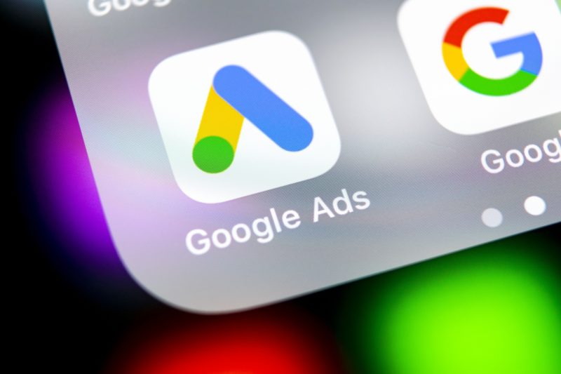 Google marketing app on iphone
