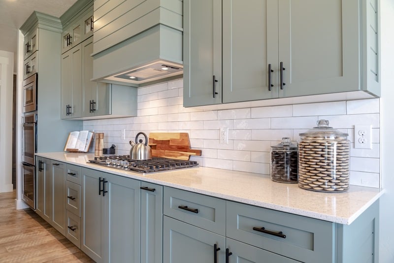 Kitchen cabinetry in the right color for a remodeling
