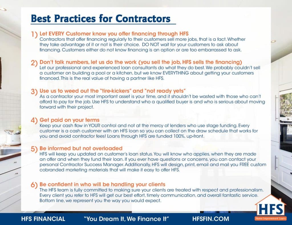 Best Practices for Contractors