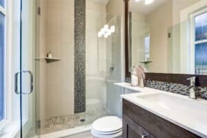 new bathroom remodeled with bathroom remodel financing